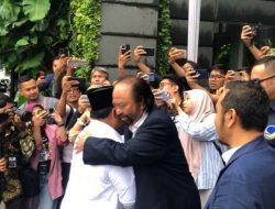 Temui Surya Paloh, Prabowo: Rakyat ingin Pemimpin Rukun Usai Pemilu