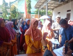 Di hari ke 12 Ramadhan 1445/2024 warga Desa Ciseureuheun terima bantuan BPNT tahap 1 untuk 2 bulan