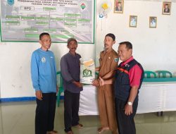 Pemdes Sobang Kec.Sobang salurkan PBPC 10 kg kepada 222 Keluarga Penerima Manfaat