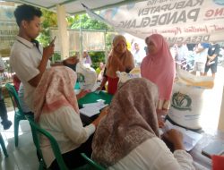 577 KPM terima bantuan beras program BPN ElNino di Desa Cimanis Kec Sobang