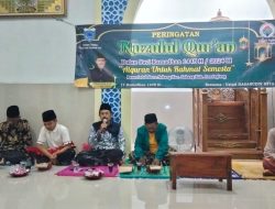 Safari Ramadhan 1445 H/2024 M Malam ke17, Pemdes Sobang Gelar Nuzulul Qur’an
