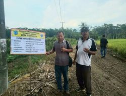 Pekerjaan Normalisasi Ruas Jalan Poros Desa Banyuasih sudah mulai dikerjakan, sumber Dana Desa tahap 1 Th 2024