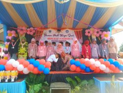 Di penghujung tahun ajaran, SDN Katumbiri 2 Cigeulis gelar pentas seni hingga capaian prestasi siswa