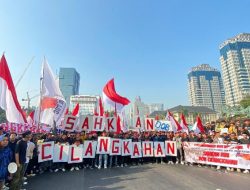 Ribuan Massa FAC DOB Cilangkahan OTW Senayan, Desak Ketemu Pimpinan DPR