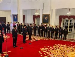 Reshuffle Kabinet, Presiden Jokowi Resmi Melantik 3 Menteri dan 1 Wakil Menteri