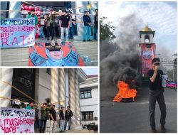 Aliansi Mahasiswa Untuk Reformasi (AMR) menggelar Aksi ‘Menagih Janji Manis Bupati Pandeglang’