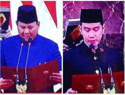Pelantikan Prabowo Subianto dan Gibran Rakabuming Raka sebagai Presiden dan Wakil Presiden RI periode 2024-2029