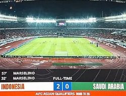 Timnas Indonesia Raih Kemenangan 2-0 atas Arab Saudi, Skuad Garuda Melesat ke Posisi 3 di Kualifikasi Piala Dunia 2026