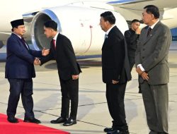 Presiden Prabowo Subianto Tiba di Jakarta Usai Kunker ke 6 Negara