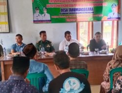 Kapten Arhanud Asep Kandana Hidayat dan Camat Cigeulis Hadiri Musrenbangdes Desa Tarumanagara, Tetapkan RKPDes 2025/2026