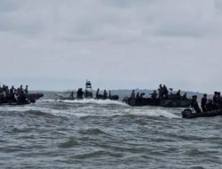 TNI AL Laporkan Pembongkaran Pagar Laut di Tangerang Hampir Tuntas