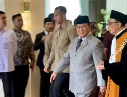 Presiden Prabowo Hadiri Sidang Tahunan MA, Tekankan Integritas Hakim