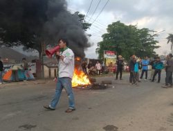 Tuntut Tindakan Tegas Soal Peredaran Obat Ilegal, Massa Gelar Aksi di Mapolsek Malingping