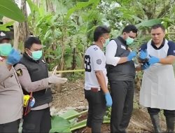 Geger! Jasad Tanpa Identitas Ditemukan Membusuk di Panimbang