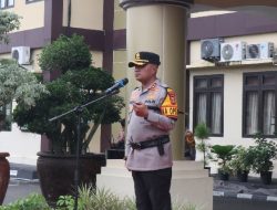 Pimpin Apel Pergeseran Pasukan, Kapolres Ingatkan Jangan Apatis dan Jaga Netralitas