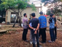 Tak Berizin, Lapak Dagang di Halaman Rumah Dinas Kesehatan di Malingping Dibongkar