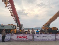 Polri Lakukan Pengecekan Kesiapan Akhir F1 Powerboat Danau Toba