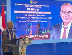 Akhmad Munir: Wartawan Wajib Beradaptasi dan Perkuat Integritas di Tengah Disrupsi Media