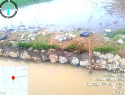 Proyek Perkuatan Tebing Saluran Cisepat di Kecamatan Mauk Diragukan Kualitasnya