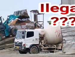 Satpol PP Didesak Segera Tutup dan Bongkar Batching Plan PT. BBS Ilegal di Cihara