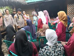 Kapolres Serang AKBP  Condro  Sasongko  Menggelar Ngariung Iman Ngariung Aman. Bersama Warga Desa Ciheruk kecamatan Kibin Serang Banten.