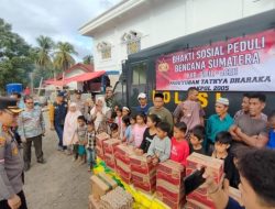 Solidaritas Paguyuban Tathya Dharaka Akpol 2005 Salurkan Bantuan Banjir ke Madina dan Pidie Jaya