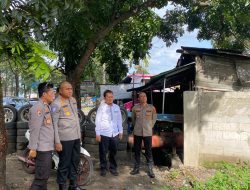 Kapolres Tangerang Kombes Pol Andi M. Indra Waspada  A. S H. S. I. K. M. M. Msi pengecekan lokasi untuk Rencana menjadi Dapur MBG.