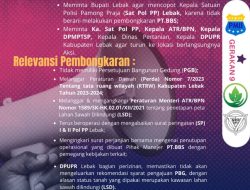 Satpol PP Lebak Masuk Angin, Kangkangi Janji Audiensi tindak PT. BBS, KOLASE & IMC tindaklanjuti dengan Aksi Demonstrasi