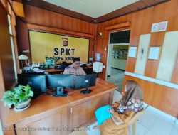 Polsek Kronjo Layani Aduan Kehilangan Surat dan Barang Masyarakat ,