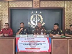 Kejari Lebak Rampas Uang Rp 1,3 Milyar Hasil Perdagangan Rokok Ilegal Dikembalikan Ke Kas Negara