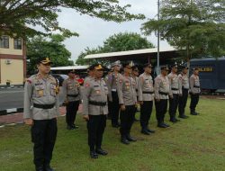 56 Personel polres Serang Resmi Menerima kenaikan pangkat
