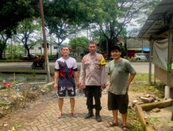 Bhabinkamtibmas Kelurahan Sukamulya Laksanakan Poliran, Sampaikan Pesan Kamtibmas kepada Warga