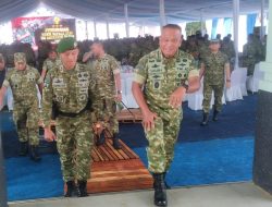 Wakasad Letjen Muhammad Saleh Mustafa Berikan Motivasi Pada Prajurit