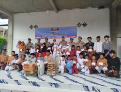 Bidpropam Polda Banten Kunjungi Ponpes An-Nuroniah dan Berikan Santunan