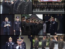 Wakapolresta Serang Kota Pimpin Upacara Penganugerahan Tanda Kehormatan Satyalencana Pengabdian