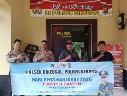 Kapolsek Cikeusal Ucapkan Selamat HPN 2026 Pers dan Polri Terus Bersinergi
