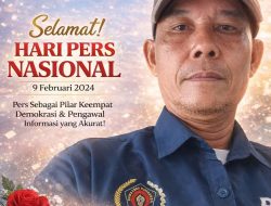 Kaperwil Media CNC Beserta Jajaran Redaksi Ucapkan Selamat Hari Pers Nasional 2026