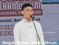 Wakil Gubernur Provinsi Banten: Harus Lebih Bijak Dalam Berbicara