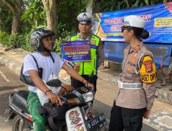 Hari Ke-10 Operasi Keselamatan Maung 2026, Sat Lantas Polres Lebak Laksanakan Operasi di Jl. Multatuli dan Jl. Pati Derus