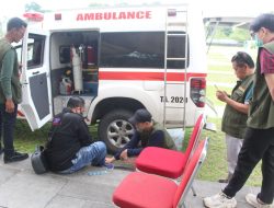 Dukung Sukseskan HPN, Tim Ambulance RSUD Banten Setia Mendampingi Peserta Ekspedisi Budaya SMSI HPN 2026