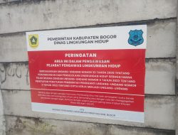 Dinas Lingkungan Hidup Kab Bogor Diduga Tumpul