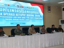 Kapolres Lebak dan Forkopimda Gelar Rakor Lintas Sektoral Kesiapan Operasi Ketupat Maung 2026