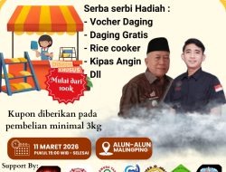 Semangat Berbagi di Bulan Suci, Febi Pirmansyah Kembali Buat Gebrakan. Buka Bazar Daging Murah untuk Masyarakat