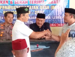 Pelantikan dan Serah Terima Jabatan BPD Desa Kerta Periode 2019–2027