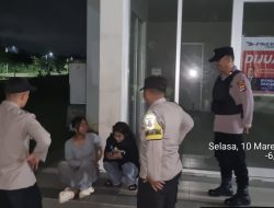 Anggota Polsek Maja Polres Lebak Laksanakan Patroli Malam Hari Antisipasi Gangguan Kamtibmas
