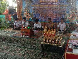 Bhabinkamtibmas Kelurahan Lebak Denok AIPTU Yudi Setiawan menghadiri Festival Ramadhan