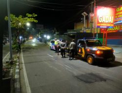 Polsek Rangkasbitung Giat Patroli KRYD Bersama Pamapta Polres Lebak Antisipasi Perang Sarung dan Balapan Liar di Bulan Ramadhan Jelang Sahur