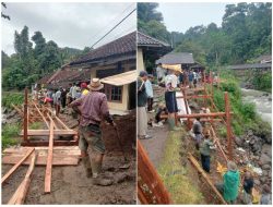 Tebing Jalan Rusak Bertahun-Tahun, Warga Maraya Bergerak Sendiri, Pemerintah Didorong Segera Bertindak