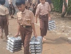 Siswa SDN 2 Ciuyah Antusias Sambut MBG Dapur SPPG Primaland Yayasan Peduli Umat.