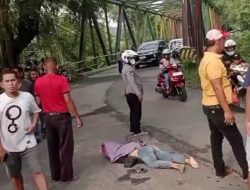 Nass Pengendara Roda Dua Terlindas truk tronton Meninggal dunia ditempat